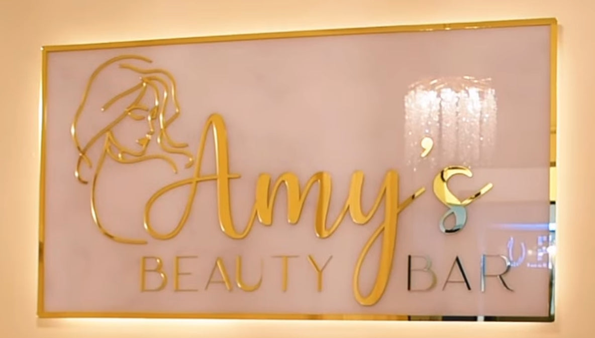 Printed Acrylic Logo with Backlight