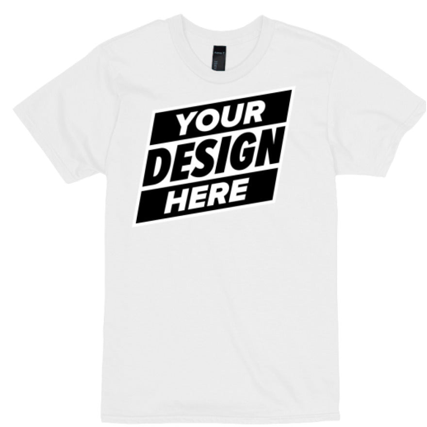 Short-sleeved t-shirts with front design